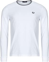 ΜΠΛΟΥΖΑΚΙΑ ΜΕ ΜΑΚΡΙΑ ΜΑΝΙΚΙΑ LS TWIN TIPPED T-SHIRT FRED PERRY