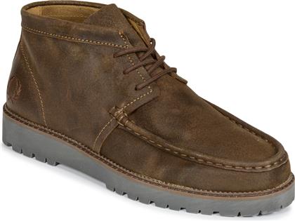 ΜΠΟΤΕΣ KENNEY MID WAXED SUEDE FRED PERRY