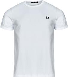 ΠΟΛΟ ΜΕ ΚΟΝΤΑ ΜΑΝΙΚΙΑ RINGER T-SHIRT FRED PERRY