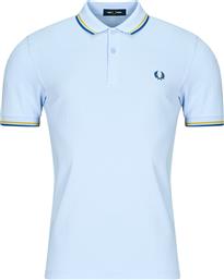 ΠΟΛΟ ΜΕ ΚΟΝΤΑ ΜΑΝΙΚΙΑ TWIN TIPPED FRED PERRY