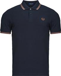 ΠΟΛΟ ΜΕ ΚΟΝΤΑ ΜΑΝΙΚΙΑ TWIN TIPPED SHIRT FRED PERRY