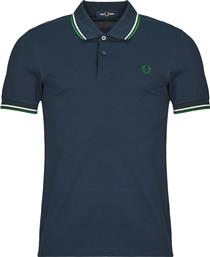 ΠΟΛΟ ΜΕ ΚΟΝΤΑ ΜΑΝΙΚΙΑ TWIN TIPPED SHIRT FRED PERRY