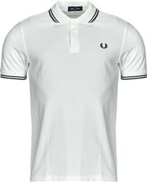 ΠΟΛΟ ΜΕ ΚΟΝΤΑ ΜΑΝΙΚΙΑ TWIN TIPPED SHIRT FRED PERRY