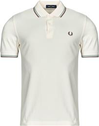 ΠΟΛΟ ΜΕ ΚΟΝΤΑ ΜΑΝΙΚΙΑ TWIN TIPPED SHIRT FRED PERRY