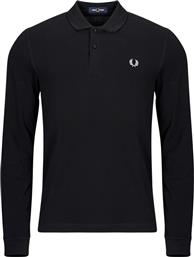 ΠΟΛΟ ΜΕ ΜΑΚΡΙΑ ΜΑΝΙΚΙΑ LS PLAIN FRED PERRY