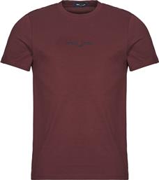 T-SHIRT ΜΕ ΚΟΝΤΑ ΜΑΝΙΚΙΑ EMBROIDERED T-SHIRT FRED PERRY