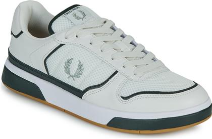 XΑΜΗΛΑ SNEAKERS B300 LEATHER/MESH FRED PERRY