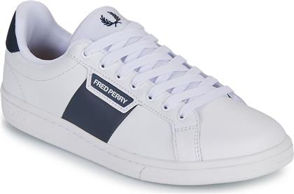 XΑΜΗΛΑ SNEAKERS B721 LEATHER- BRANDED FRED PERRY