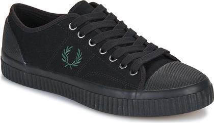 XΑΜΗΛΑ SNEAKERS HUGHES LOW CANVAS FRED PERRY