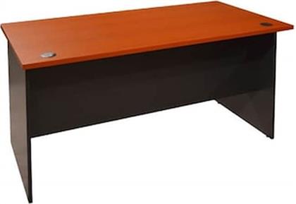 ΓΡΑΦΕΙΟ ΕΡΓΑΣΙΑΣ ΑΠΟ ΜΕΛΑΜΙΝΗ 120X60CM - CHERRY/ΜΑΥΡΟ FREEBOX