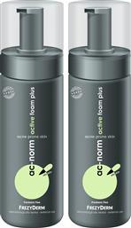 ΣΕΤ AC-NORM ACTIVE FOAM PLUS 300ML (2X150ML) FREZYDERM