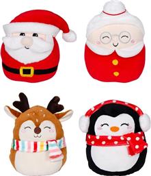 ΧΡΙΣΤΟΥΓΕΝΝΙΑΤΙΚΕΣ ΦΙΓΟΥΡΕΣ SQUISHY 4ΣΧ 17ΕΚ FRIENDLIES