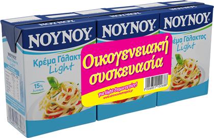 ΚΡΕΜΑ ΓΑΛΑΚΤΟΣ LIGHT NOYNOY (3X200 ML) FRIESLAND