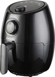 ΦΡΙΤΕΖΑ ΑΕΡΟΣ BEPER P101FRI001 ΜΕ ΑΠΟΣΠΩΜΕΝΟ ΚΑΔΟ 1000 W 2 L ΜΑΥΡΟ