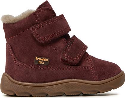 ΜΠΟΤΕΣ ZERU TEX FURRY BAREFOOT G2110149-5 M ΚΟΚΚΙΝΟ FRODDO