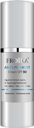ANTI PIGMENT SPF30 CREAM ΛΕΥΚΑΝΤΙΚΗ ΚΡΕΜΑ ΠΡΟΣΩΠΟΥ ΥΨΗΛΗΣ ΠΡΟΣΤΑΣΙΑΣ ΓΙΑ ΤΗΝ ΚΑΤΑΠΟΛΕΜΗΣΗ ΤΩΝ ΜΕΛΑΓΧΡΩΣΕΩΝ ΤΗΣ ΕΠΙΔΕΡΜΙΔΑΣ 30ML FROIKA