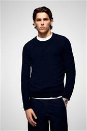 ΑΝΔΡΙΚΟ ΠΟΥΛΟΒΕΡ ΑΠΟ ΚΑΣΜΙΡΙ REGULAR FIT - PERMMPR00051W ΜΑΥΡΟ FROM FUTURE