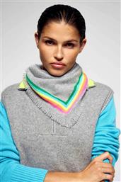 ΓΥΝΑΙΚΕΙΟ ΦΟΥΛΑΡΙ ΑΠΟ ΚΑΣΜΙΡΙ ΜΕ ΡΙΓΕ ΣΧΕΔΙΟ - PERMAFO02785W ΓΚΡΙ FROM FUTURE