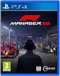 PS4 F1 MANAGER 2022 FRONTIER