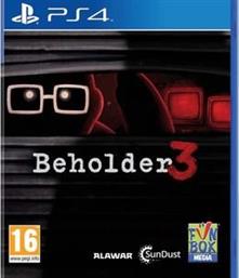 PS4 BEHOLDER 3 FUNBOX MEDIA από το PLUS4U