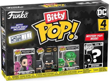 BATMAN 85TH ANNIVERSARY BITTY POP! VINYL FIGURE 4 - PACK TWO FACE 2,5 CM FUNKO