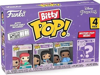 BITTY POP! - DISNEY - ARIEL/MULAN/TIANA 3-PACK FUNKO