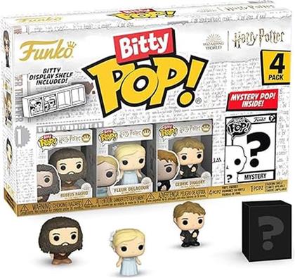 BITTY POP! HARRY POTTER - RUBEUS HAGRID/FLEUR DELACOUR/CEDRIC DIGGORY/MYSTERY 4-PACK FUNKO