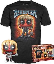 BOX - MARVEL - DEADPOOL (HEAVY METAL) POP! ΜΕ T-SHIRT (XL) FUNKO