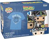 F.P.P.!TEE (ADULT): BACK TO THE FUTURE-DOC WITH HELMET (GLOWS IN THE DARK) VINYL FIGURE T-SHIRT (M) FUNKO από το e-SHOP