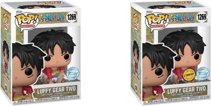 POP! ANIMATION - ONE PIECE - LUFFY GEAR TWO #1269 AND CHASE (2-PACK) FUNKO από το PUBLIC