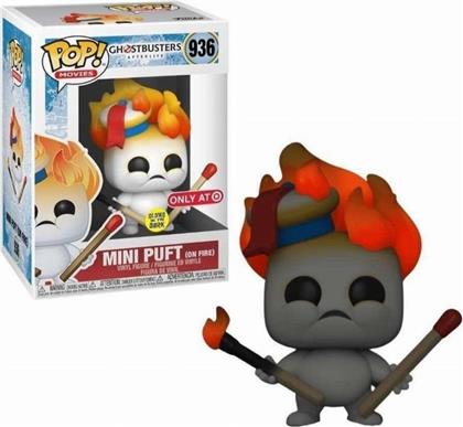 ΦΙΓΟΥΡΑ POP! - MOVIES - GHOSTBUSTERS - AFTERLIFE - MINI PUFT ON FIRE (GLOWS IN THE DARK) 936 FUNKO