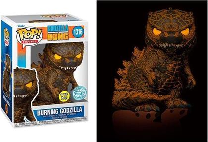 ΦΙΓΟΥΡΑ POP! - MOVIES - GODZILLA VS KONG - BURNING GODZILLA (GLOWS IN THE DARK) 1316 FUNKO