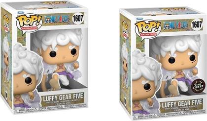 ΦΙΓΟΥΡΕΣ POP! BUNDLE OF 2: ONE PIECE - LUFFY GEAR FIVE #1607 AND CHASE FUNKO από το PUBLIC