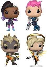 ΦΙΓΟΥΡΕΣ POP! OVERWATCH - SOMBRA, ZARYA, JUNKRAT, MERCY (GITD) 4-PACK (EXCLUSIVE) FUNKO από το PUBLIC