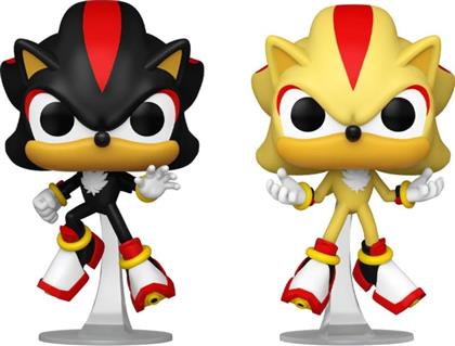 ΦΙΓΟΥΡΕΣ POP! SONIC THE HEDGEHOG - SHADOW AND SUPER SHADOW (GITD) 2-PACK (EXCLUSIVE) FUNKO