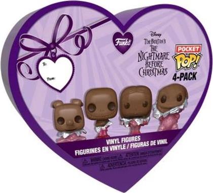 POCKET POP! - DISNEY - THE NIGHTMARE BEFORE CHRISTMAS VALENTINES DAY - CHOCOLATE 4PACK FUNKO