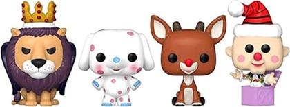 POCKET POP! RUDOLPH THE RED NOSED REINDEER - 4-PACK FUNKO