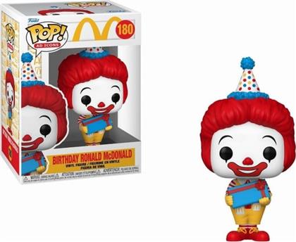 POP! AD ICONS - MCDONALDS - BIRTHDAY RONALD MCDONALD #180 FUNKO