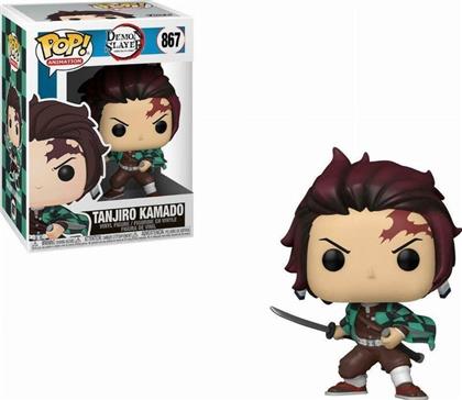 POP! ANIMATION - DEMON SLAYER - TANJIRO KAMADO (BATTLE MARKS) #867 FUNKO