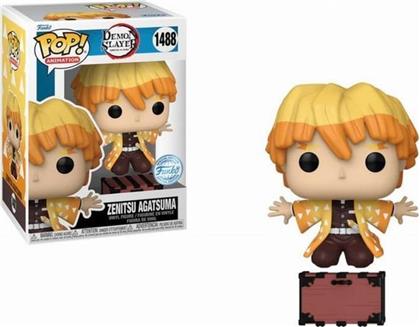 POP! ANIMATION - DEMON SLAYER - ZENITSU AGATSUMA WITH BOX #1488 FUNKO