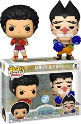 POP! ANIMATION - ONE PIECE - LUFFY AND FOXY 2-PACK FUNKO