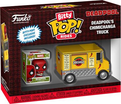 BITTY POP!RIDES:MARVEL-DEADPOOL WITH CHIMICHANGA TRUCK (102211) FUNKO POP