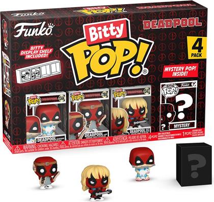 BITTY POP!SLEEPOVER-DEADPOOL 4ΤΜΧ (098033) FUNKO POP από το MOUSTAKAS