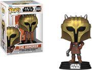 ! DISNEY STAR WARS: THE MANDALORIAN - THE AMORER #668 BOBBLE-HEAD VINYL FIGURE FUNKO POP