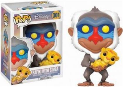 POP! DISNEY - THE LION KING - RAFIKI WITH SIMBA #301 FUNKO