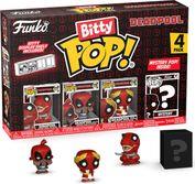 FUNKO BITTY POP! 4-PACK: DEADPOOL - DINOPOOL VINYL FIGURES FUNKO POP