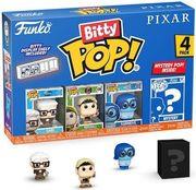 FUNKO BITTY POP! 4-PACK: DISNEY PIXAR - CARL, RUSSELL, SADNESS, MYSTERY POP! VINYL FIGURES FUNKO POP