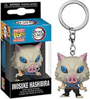 FUNKO POCKET POP!: DEMON SLAYER - INOSUKE HASHIBIRA VINYL FIGURE KEYCHAIN FUNKO POP