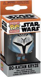 FUNKO POCKET POP! DISNEY STAR WARS: THE MANDALORIAN - BO-KATAN KRYZE KEYCHAIN FUNKO POP