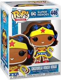 HEROES: DC SUPER HEROES HOLIDAY - GINGERBREAD WONDER WOMAN #446 VINYL FIGURE FUNKO POP